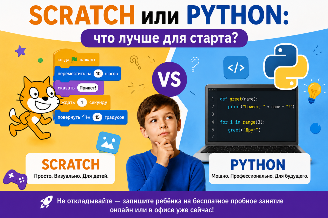 Scratch или Python